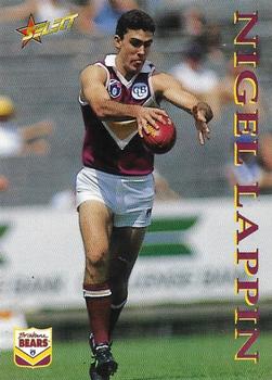 1995 Select AFL #375 Nigel Lappin Front